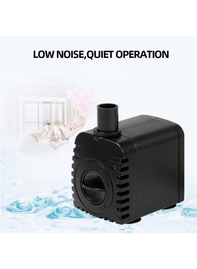 Generic Submersible Water Pump with 12 LED Light for Aquarium Black - Image 5