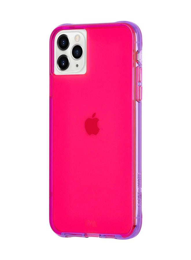 CASE-MATE - Gimmo Case For Apple iPhone 11 Pro Tough Neon Pink/Purple - Image 1