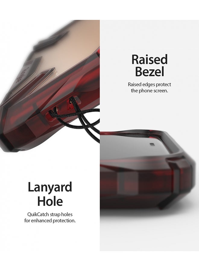 Ringke Fusion-X Ergonomic Transparent Shock Absorption TPU Bumper Mobile Cover For Apple iPhone 11 Pro Camo Black - Image 5