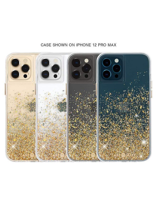 CASE-MATE - Twinkle Ombre Case For Apple iPhone 12 Pro Max Gold - Image 1