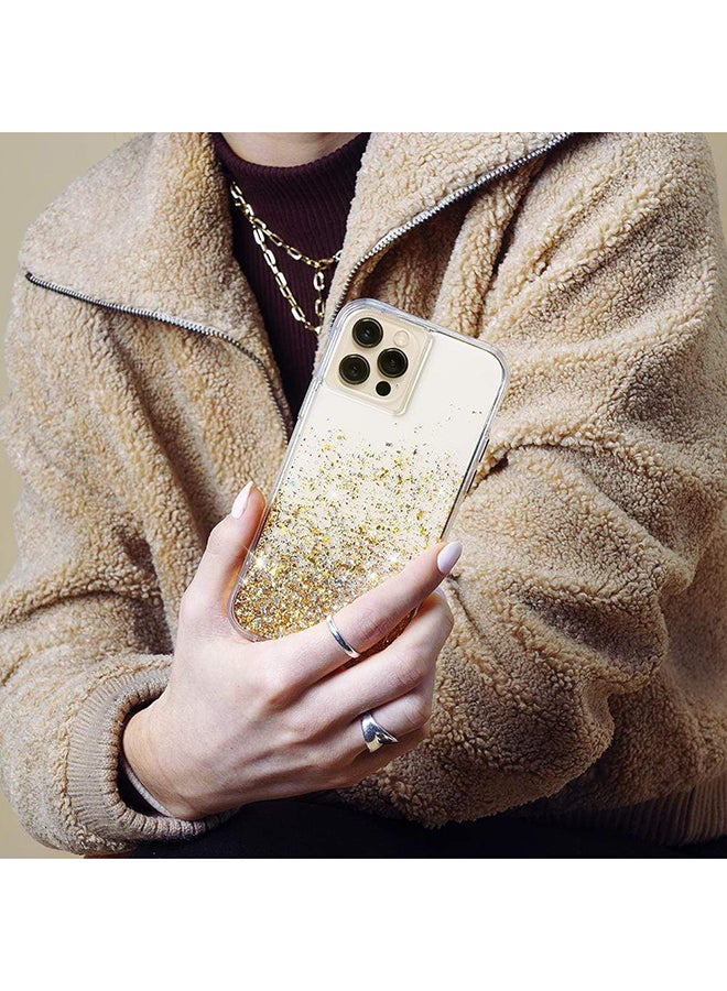 CASE-MATE - Twinkle Ombre Case For Apple iPhone 12 Pro Max Gold - Image 1