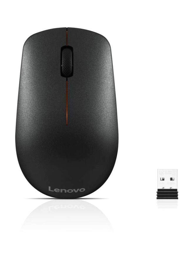 Lenovo - 400 Wireless Mouse Black - Image 1