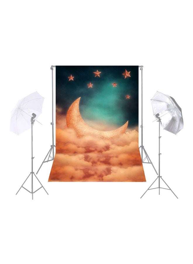 ANDOER Digital Printed Photography Background Yellow/Blue - Image 5