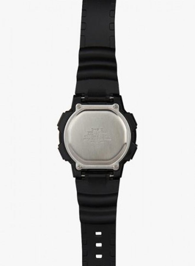 كاسيو ساعة يد رقمية كوارتز من الراتينج طراز AE-1000W-1BVDF - مقاس 44 مم - لون أسود للرجال  - Image 5