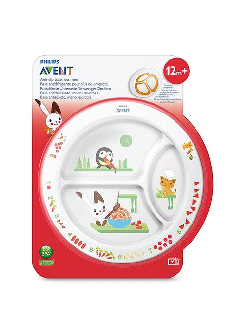 Avent Baby Divider Plate Multi Colour, Scf702, 00