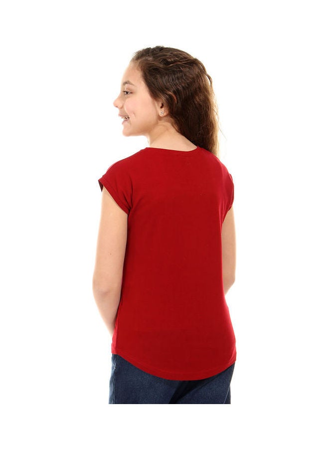 Andora - Lady And The Tramp T-Shirt Dark Red - Image 1