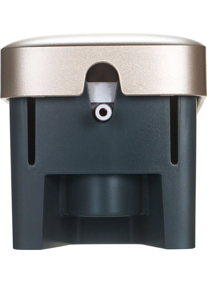 Decdeal Wall Mounted Manual Liquid Soap Dispenser Grey/Black 22.80 x 7.80 x 8.50cm - Image 4