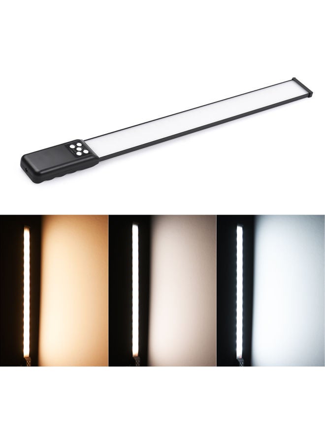 أنبوب إضاءة LED محمول باليد أسود/ فضي  - Image 2
