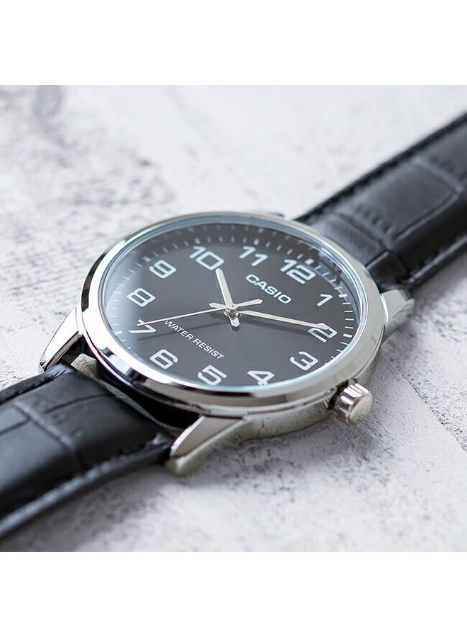 كاسيو ساعة يد رسمية بعقارب طراز LTP V001L - 1B - 25 مم - لون أسود للنساء - Image 5
