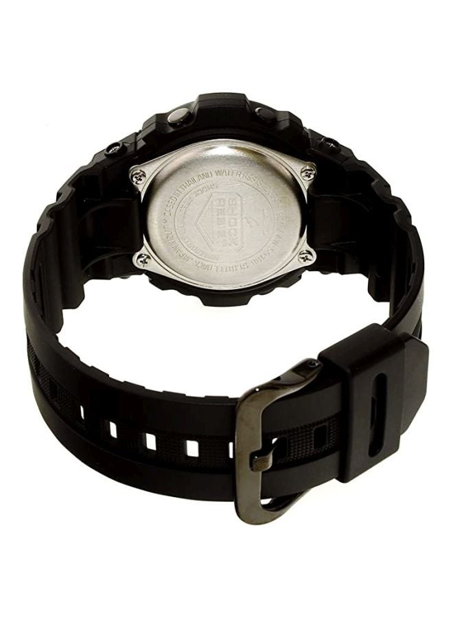 CASIO Men's Analog & Digital Quartz Watch AW-591BB-1AER - 46 mm - Black - Image 2