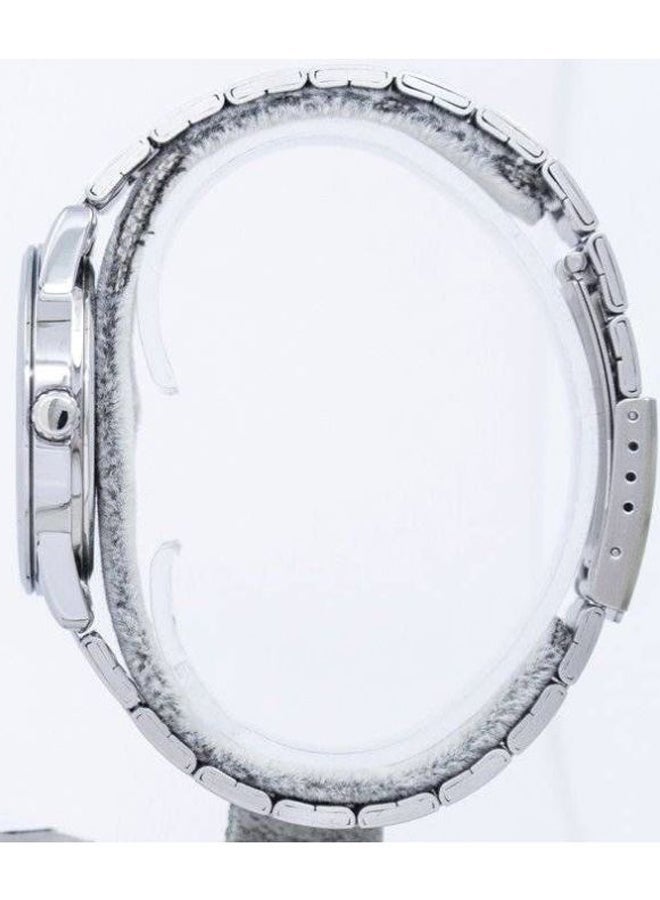 CASIO Men's Easy Reader Analog Watch MTP-V001D-1B - 45 mm - Silver - Image 4