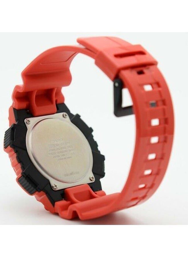 CASIO - Men's Resin Analog & Digital Wrist Watch AQ-S810WC-4A - 47 mm - Red - Image 1