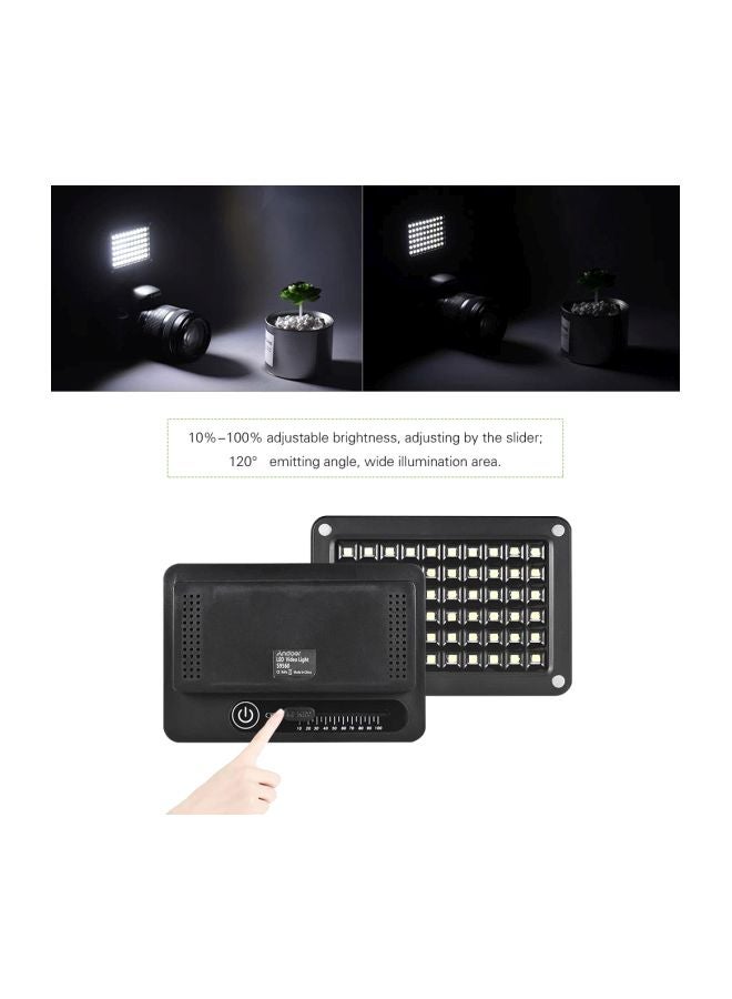 ANDOER Light Lamp Panel 60 Piece With 2 Fliters For Canon/Nikon/Sony/DSLR Camera Camcorder Black  - Image 5
