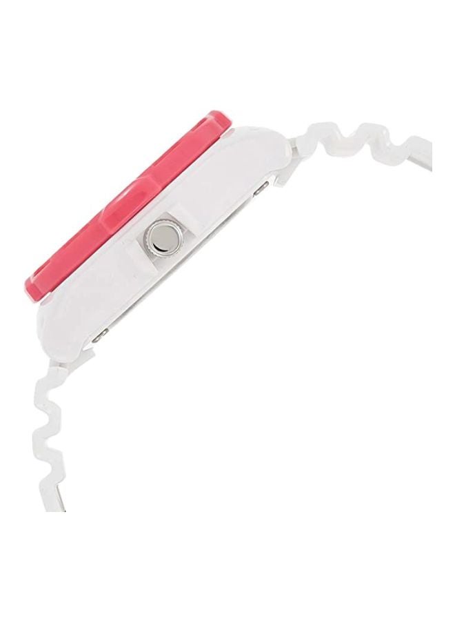 CASIO Women's Youth Water Resistant Analog Watch LRW-200H-4B - 39 mm - White - Image 3