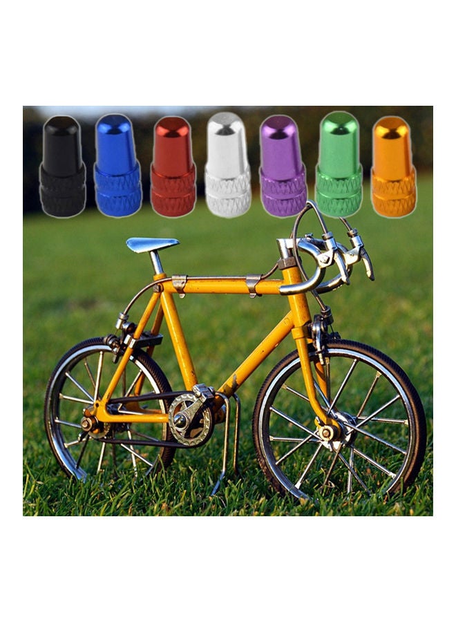Generic 4-Piece Bicycle Tire Valve Stem Dust Cap - Image 2