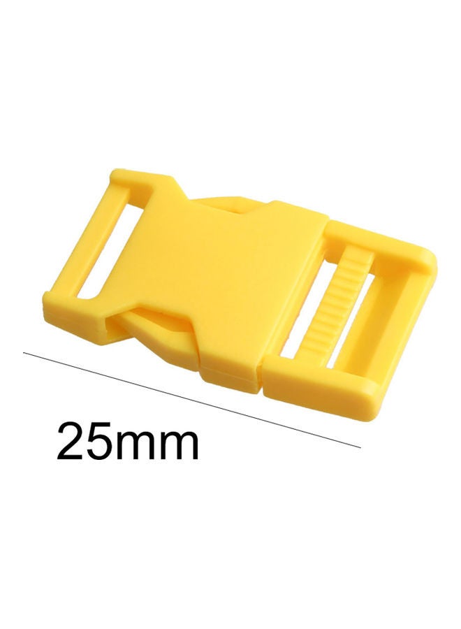 Generic - 10-Piece Webbing Strap Adjustable Plastic Clasp Side Quick Release Buckles 20x10x20cm - Image 1
