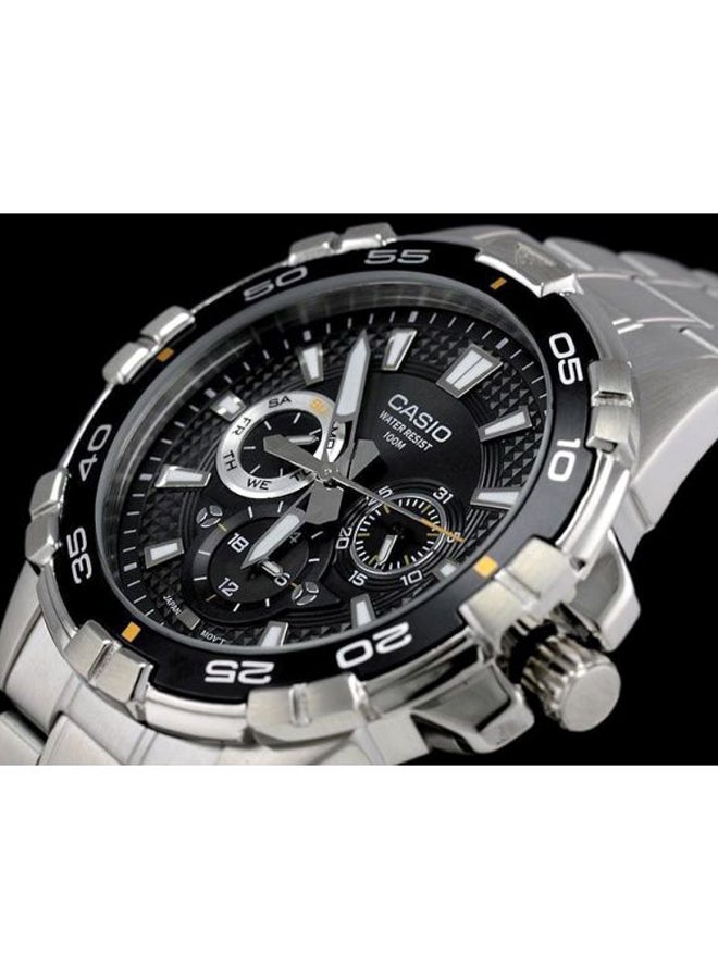 CASIO - Men's Enticer Analog Watch Mtd-1069D-1Av - Image 1