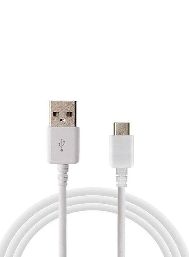 Samsung - Type-C Data Cable White/Silver - Image 1