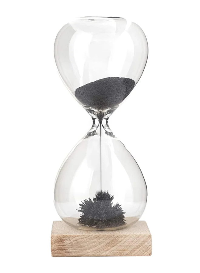 KIKKERLAND KIKKERLAND Magnetic Hourglass - Clear