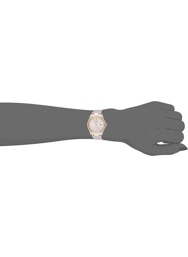 CASIO Women's Enticer Analog Watch LTP-1183G-7A - 29 mm - Silver/Gold  - Image 5