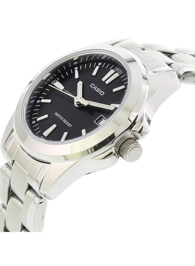 CASIO Women's Enticer Analog Watch LTP-1215A-1A - 43 mm - Silver - Image 3