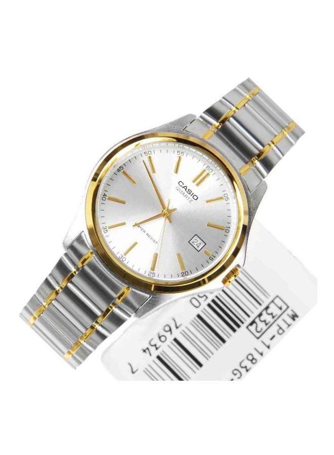 CASIO Men's Enticer Analog Watch MTP-1183G-7A - 42 mm - Silver/Gold - Image 5