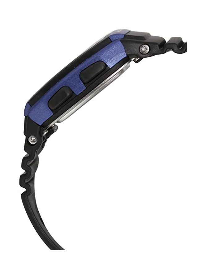 كاسيو ساعة يد رقمية للشباب طراز W-96H-2A - قياس 44 مم - لون أسود للرجال - Image 3