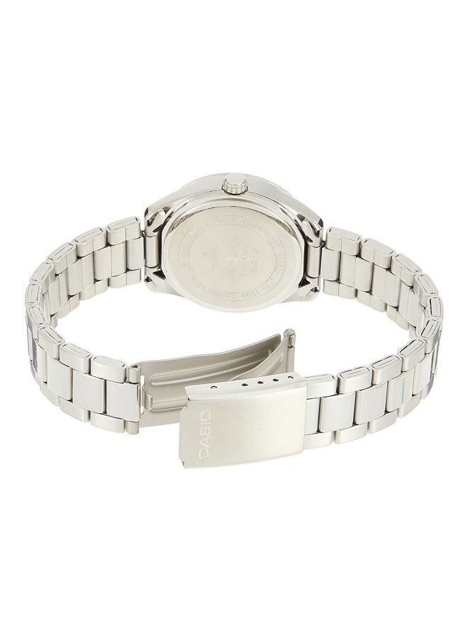 CASIO Women's Water Resistant Analog Watch LTP 1302D - 7A1 - 30 mm - Silver - Image 2
