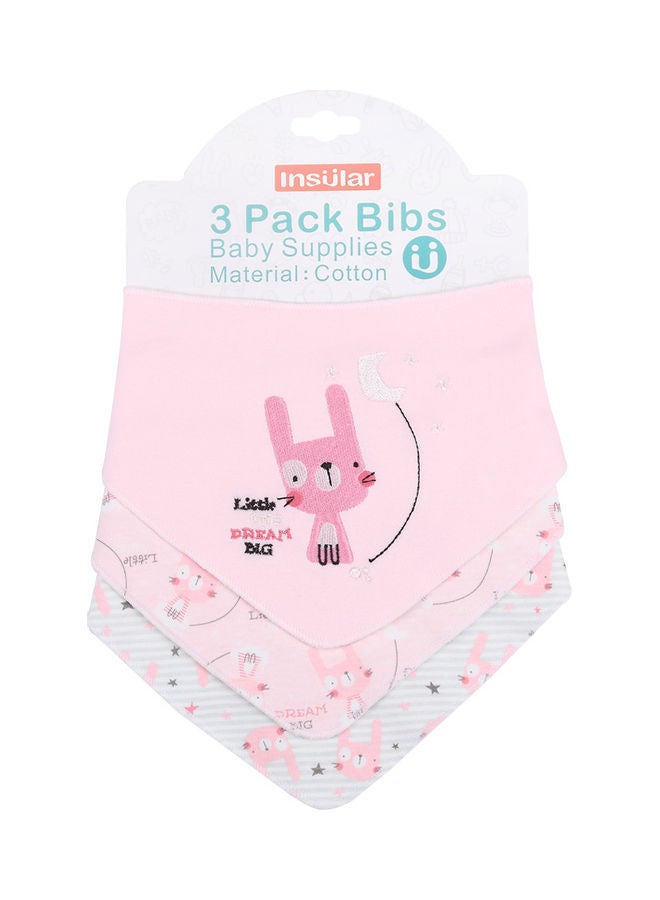 انسولار مريلة رضاعة الأطفال من القطن من 3 قطع - Image 4