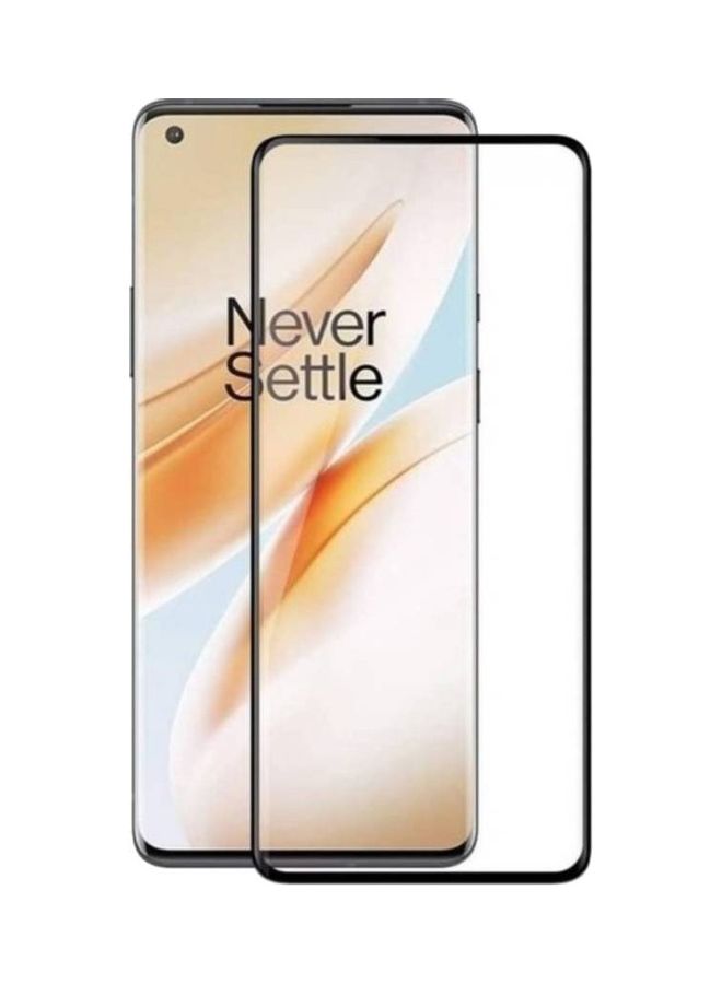 HYX Tempered Glass Screen Protector For OnePlus 9 Black/Clear - Image 1