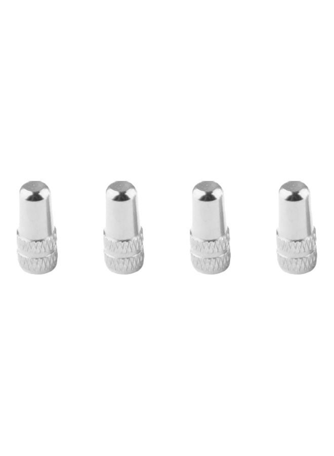 Generic 4-Piece Bicycle Tire Valve Stem Dust Cap