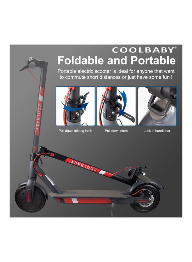 Cool Baby Electric Scooter Foldable with Fixed Digital Speedometer and Bag  - Image 3