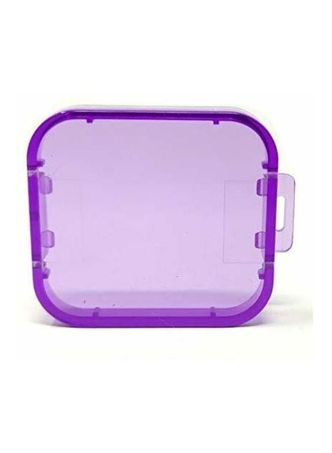 Ozone Underwater Diving UV Filter Protective Lens Cover Cap For GoPro HERO5 Sport Action Camera Purple  - Image 4