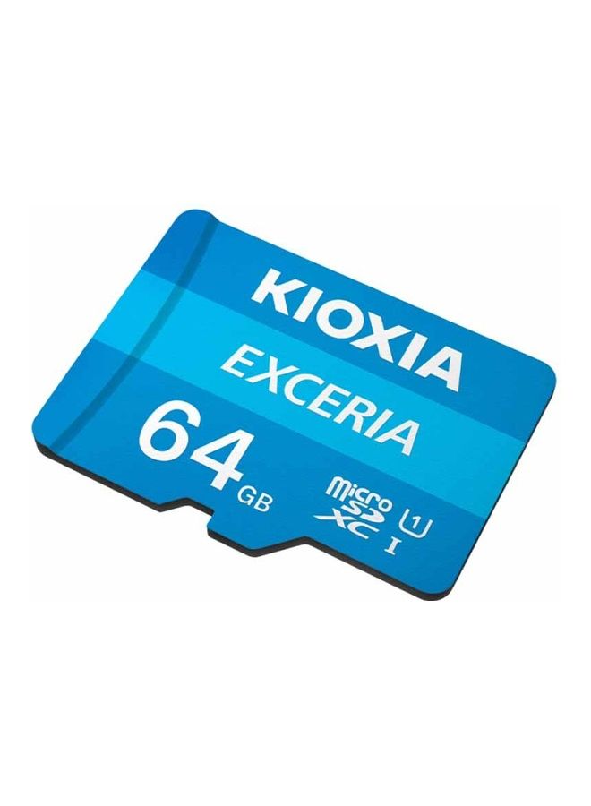 كيوكسيا بطاقة ذاكرة اكسيريا SDXC I مايكرو أزرق / أبيض  - Image 2