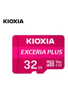 Exceria Plus Micro SDHC V30 Memory Card Pink/White - v1619119038/N46887108A_1