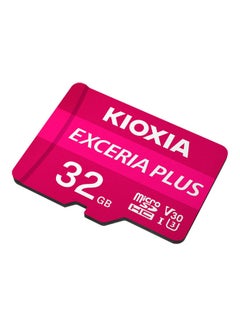 Exceria Plus Micro SDHC V30 Memory Card Pink/White - v1619119038/N46887108A_2