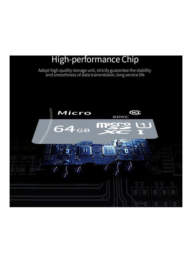 Class 10 Micro SDXC I Memory Card Black/Grey/White - Image 4