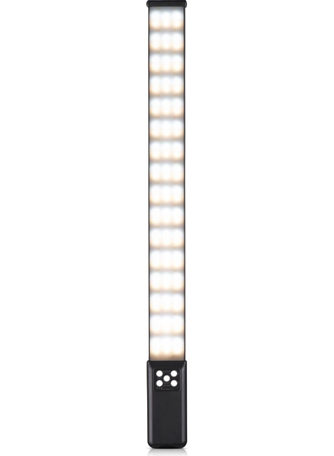 أنبوب إضاءة LED محمول باليد أسود/أبيض  - Image 1