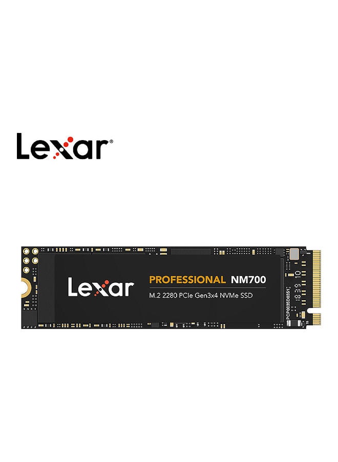 ليكسار - محرك أقراص SSD احترافي NM700 بمنفذ PCIe NVMe أسود/ أصفر/ أبيض - Image 1