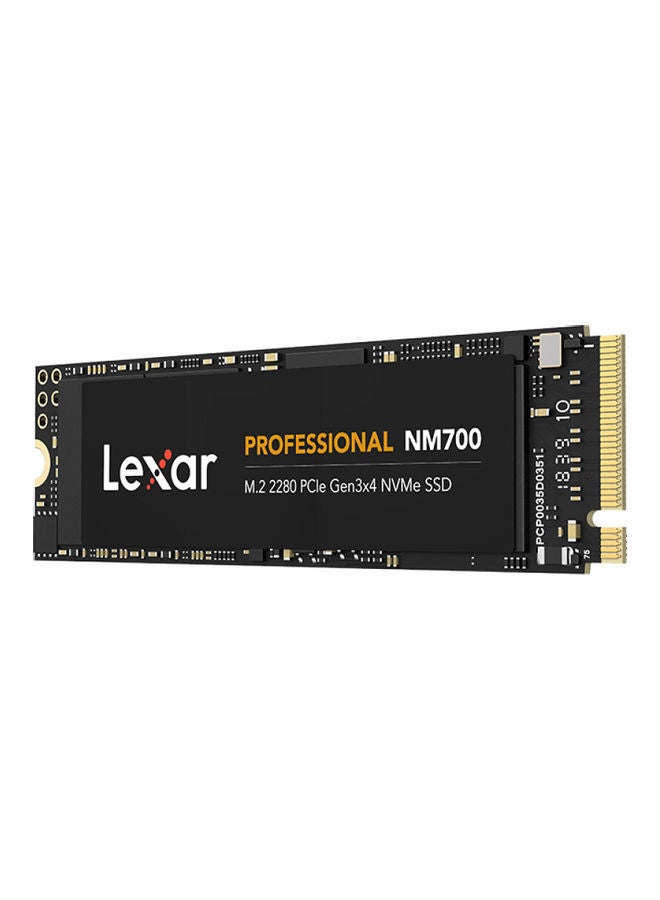 ليكسار - محرك أقراص SSD احترافي NM700 بمنفذ PCIe NVMe أسود/ أصفر/ أبيض - Image 1