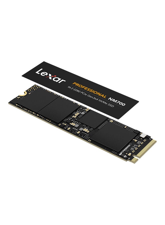 ليكسار - محرك أقراص SSD احترافي NM700 بمنفذ PCIe NVMe أسود/ أصفر/ أبيض - Image 1