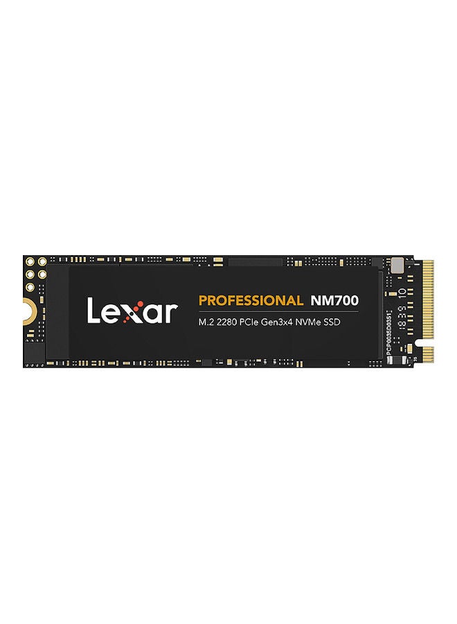 ليكسار - محرك أقراص SSD احترافي NM700 بمنفذ PCIe NVMe أسود/ أصفر/ أبيض - Image 1