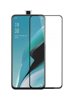 5D Glass Screen Protector For Oppo Reno 2F Clear/Black 