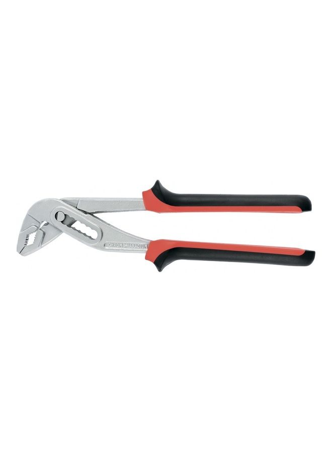 Adjustable Nickel Pliers With Two-Components Red/Black/Silver