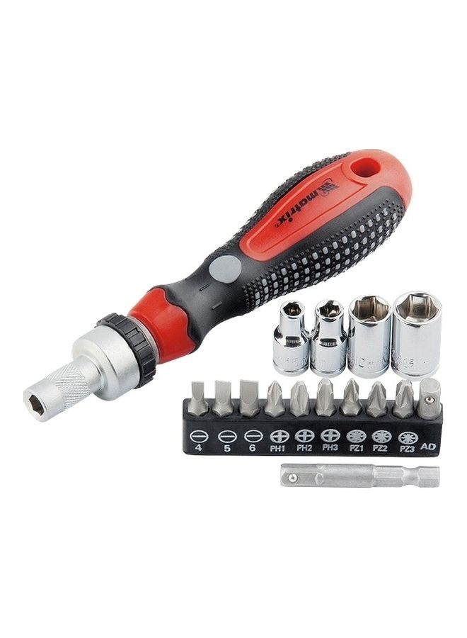 MTX Screwdriver With Bit Set Multicolour