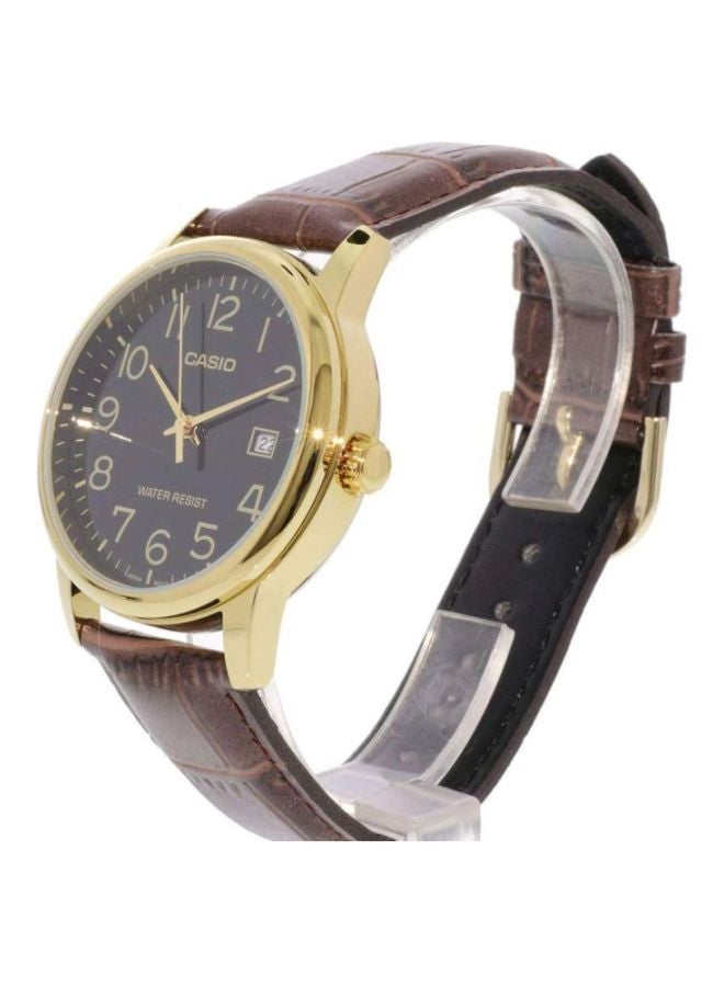 CASIO Women's Dress Analog Watch LTP-V002GL-1B - 25 mm - Brown - Image 4