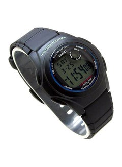 CASIO Boys' Boys' Water Resistant Digital Watch F-200W-1ADF - 44 mm - Black  - Image 4