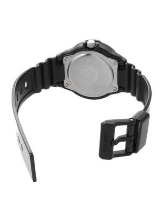 CASIO Women's Rubber Analog Wrist Watch LRW-200H-4EVDR - 39 mm - Black - Image 2