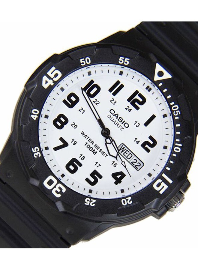 CASIO - Boys' Resin Analog Wrist Watch MRW-200H-7BV - 45 mm - Black - Image 1
