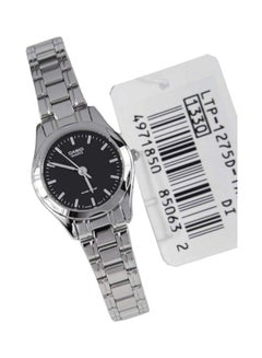 CASIO Women's Water Resistant Analog Watch LTP-1275D-1ADF - WW - 27 mm - Silver  - Image 3
